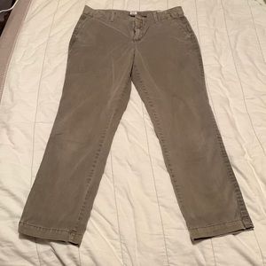 GAP girlfriend chino, navy green